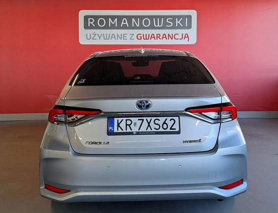 Toyota Corolla cena 104900 przebieg: 41971, rok produkcji 2022 z Kraków małe 497